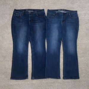 Old Navy Curvy Profile Bootcut 16S bundle